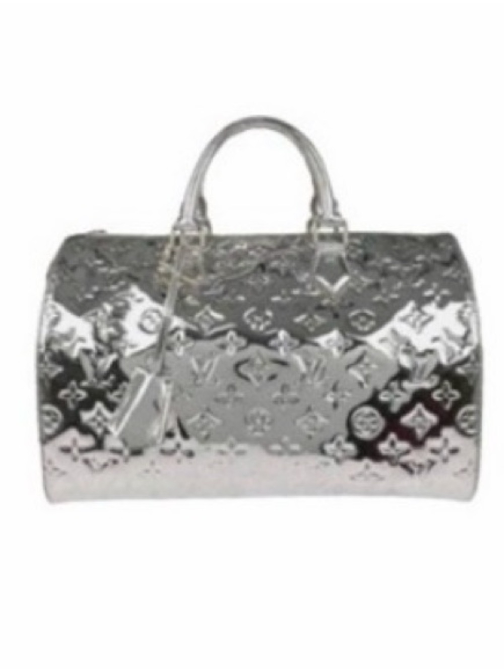 Louis Vuitton Silver Monogram Duffle Bag
